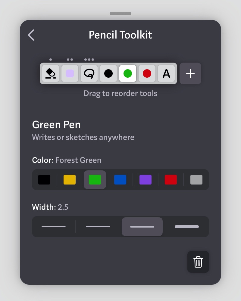customize toolkit screenshot
